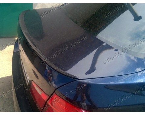 Лип-спойлер  (сабля) для BMW 5 F10/F11 09- (Lerrium)