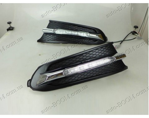 Ходовые огни VW Polo 5 09- (для авто без ПТФ)