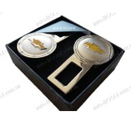 Заглушка ремня безопасности с логотипом Chevrolet Spark 2 09- (Libao)