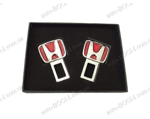 Заглушка ремня безопасности с логотипом Honda Accord 4 89-93 (Libao)