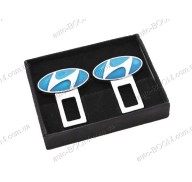 Заглушка ремня безопасности с логотипом Hyundai Elantra 2 95-00 (Libao)