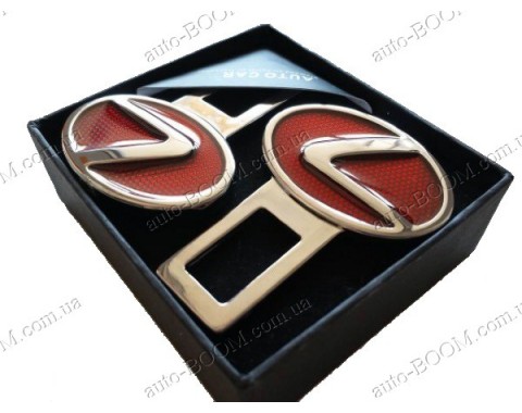 Заглушка ремня безопасности с логотипом Lexus LS 07- (Libao)