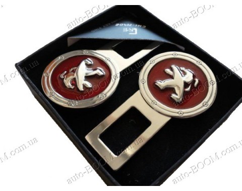 Заглушка ремня безопасности с логотипом Peugeot Partner 97-08 (Libao)