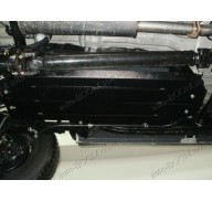 Защита топливного бака Mitsubishi L200 06- (Кольчуга 1.0397.00)