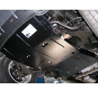 Защита двигателя, кпп и радиатора Nissan Pathfinder 3 04-12 (Кольчуга 1.0265.00)
