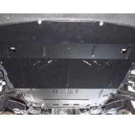 Защита двигателя, КПП и радиатор Nissan Qashqai 2 14- (Кольчуга 1.0551.00)