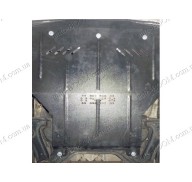 Защита двигателя, КПП и радиатора VW Caddy 2 95-04 (Кольчуга 1.0528.00)